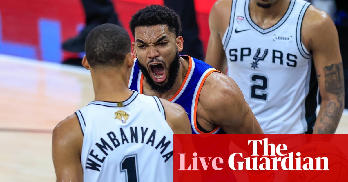 NBA finals 2026 Game 2: New York Knicks 105-104 San Antonio Spurs