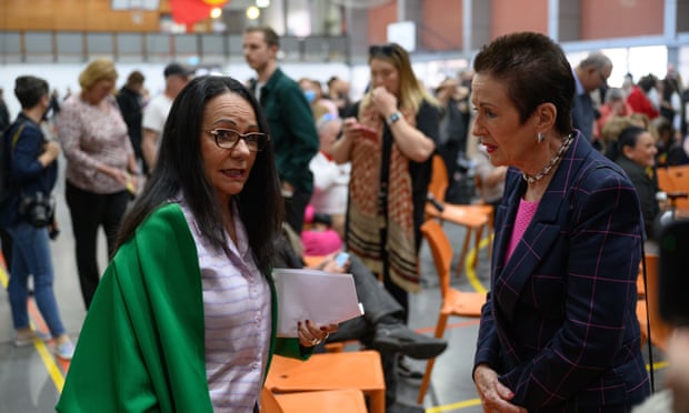 Linda Burney and Clover Moore