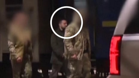 Volodymyr Zelenskiy leaves Ukraine for first time since war started – video