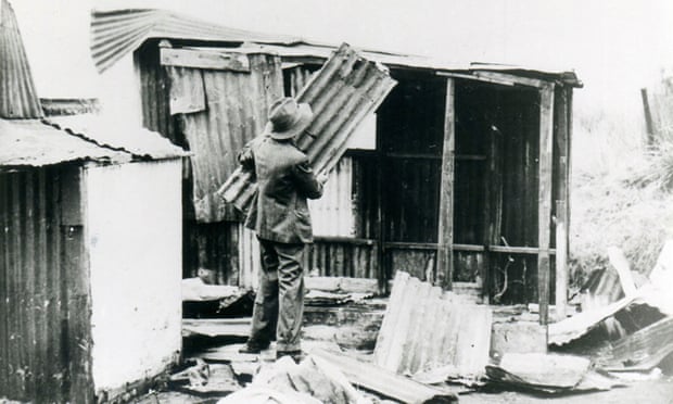 A shanty at Happy Valley.