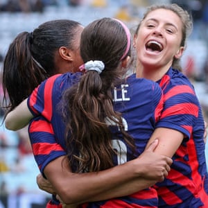 Australia 0-3 USA: international women’s football friendly – as it happened - The Guardian 3 Rose Lavelle