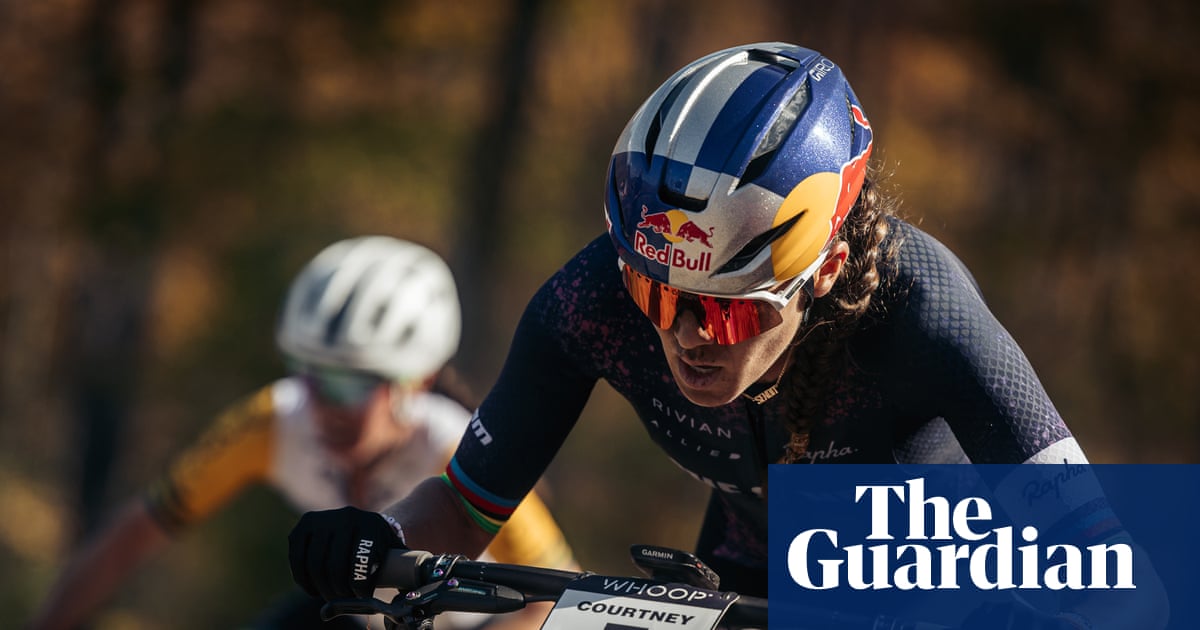 Mountain bike world champion Kate Courtney: ‘In pushing your edge, you find you’re capable of more’