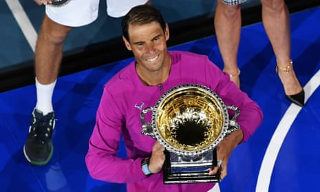 Rafael Nadal has won his 21st grand slam with victory at the Australian Open, his first Melbourne title since 2009