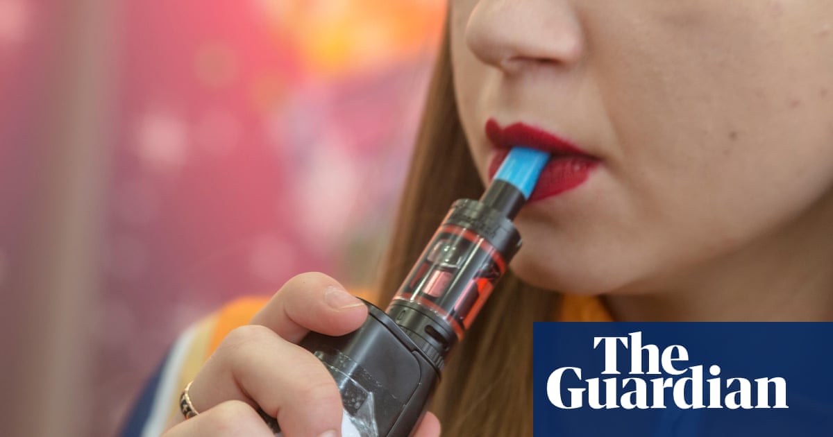 Young vape users three times as likely to start smoking, study finds ...