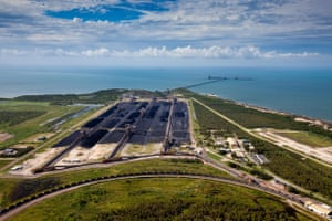 Abbot Point, surrounded by wetlands and coral reefs, is set to become the world’s largest coal port should the proposed Adani expansion go ahead.