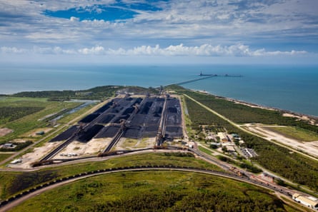 Abbot Point, surrounded by wetlands and coral reefs, is set to become the world’s largest coal port should the proposed Adani expansion go ahead.