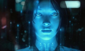 Cortana in Halo 4.