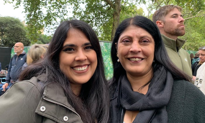 Amrit Nagy, 29, and her mum, Meena