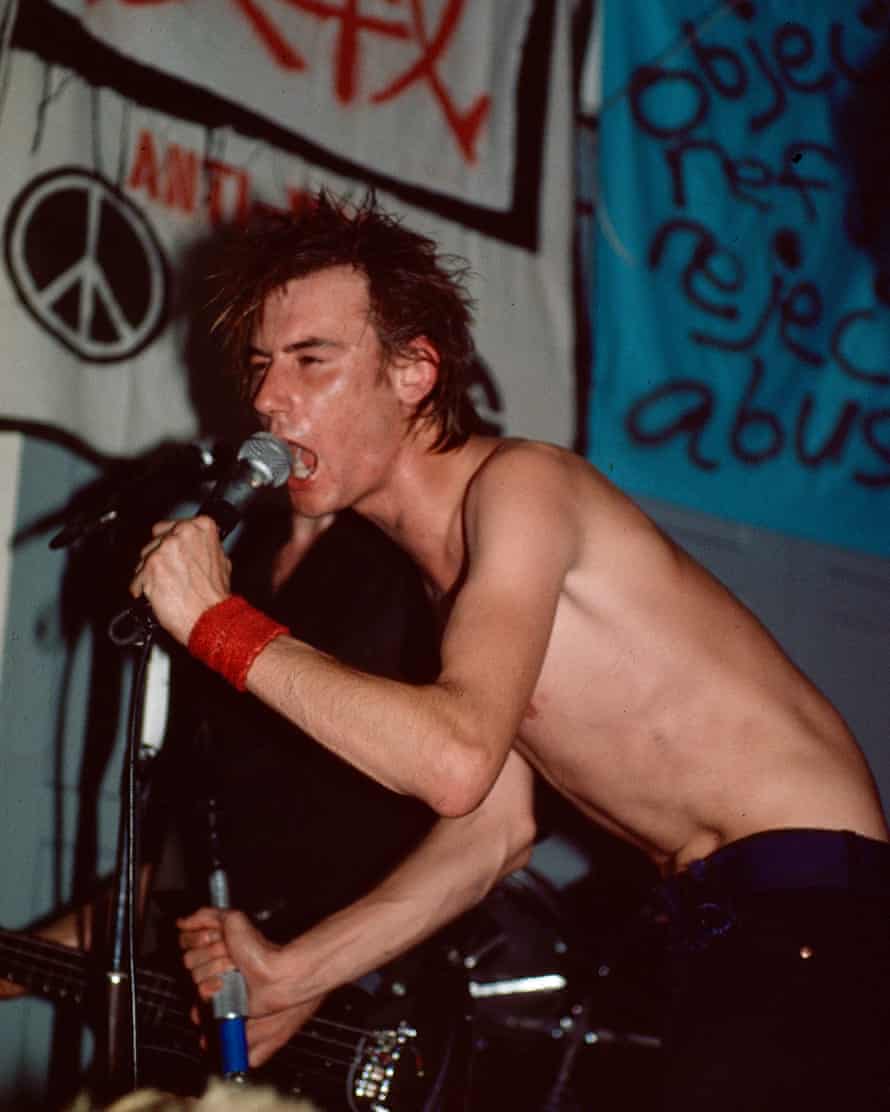 Steve Ignorant of Crass in 1981.