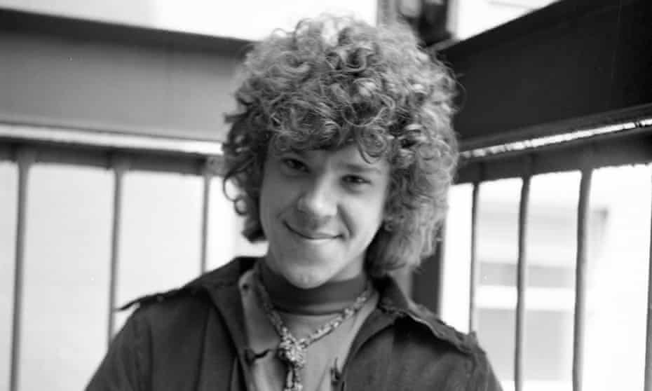 Michael Lang posing for his first PR shots in 1969.