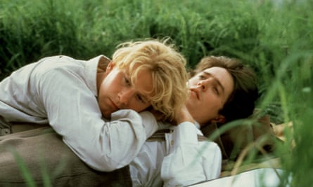 A risky undertaking … James Wilby and Hugh Grant in Maurice.
