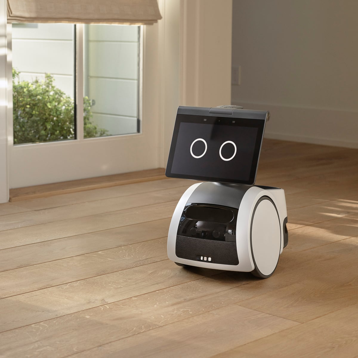 Amazon Launches Home Robot Astro And Giant Alexa Display Amazon The Guardian Amazon Launches Home Robot Astro And Giant Alexa Display Amazon The Guardian