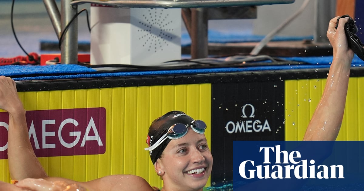 American Kate Douglass breaks 50m freestyle world record twice in one day