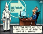 Ben Jennings on Reform UK’s council candidates – cartoon