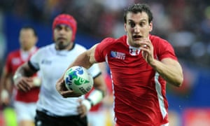 Sam Warburton during the 2011 World Cup, soon after Warren Gatland made him captain of his country at 22.