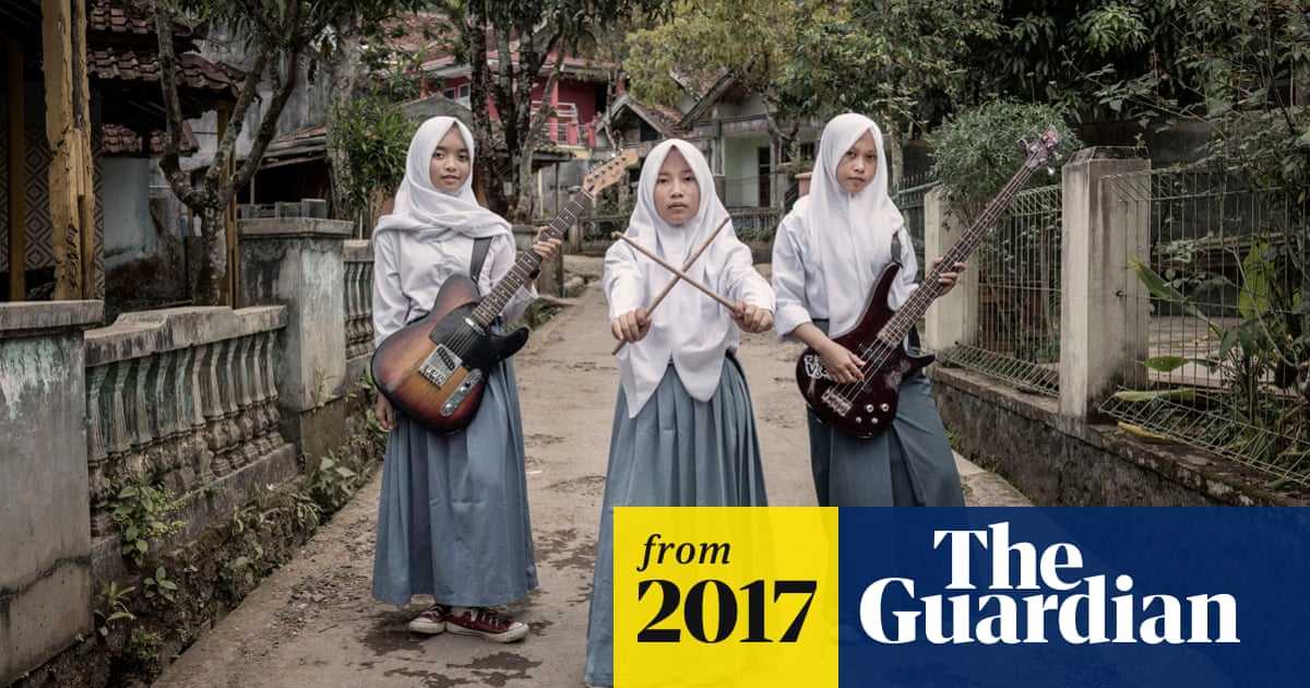 The schoolgirl thrash metal band smashing stereotypes in Indonesia