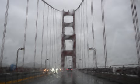 California drenched as new atmospheric river brings thunderstorms and winds