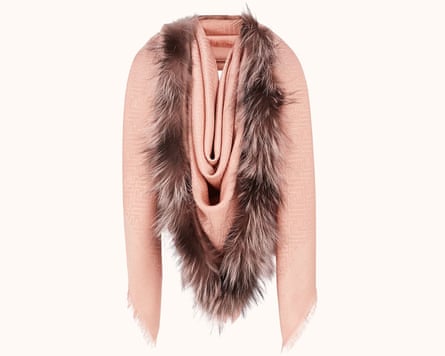 Fendi’s £750 ‘vulva’ scarf.