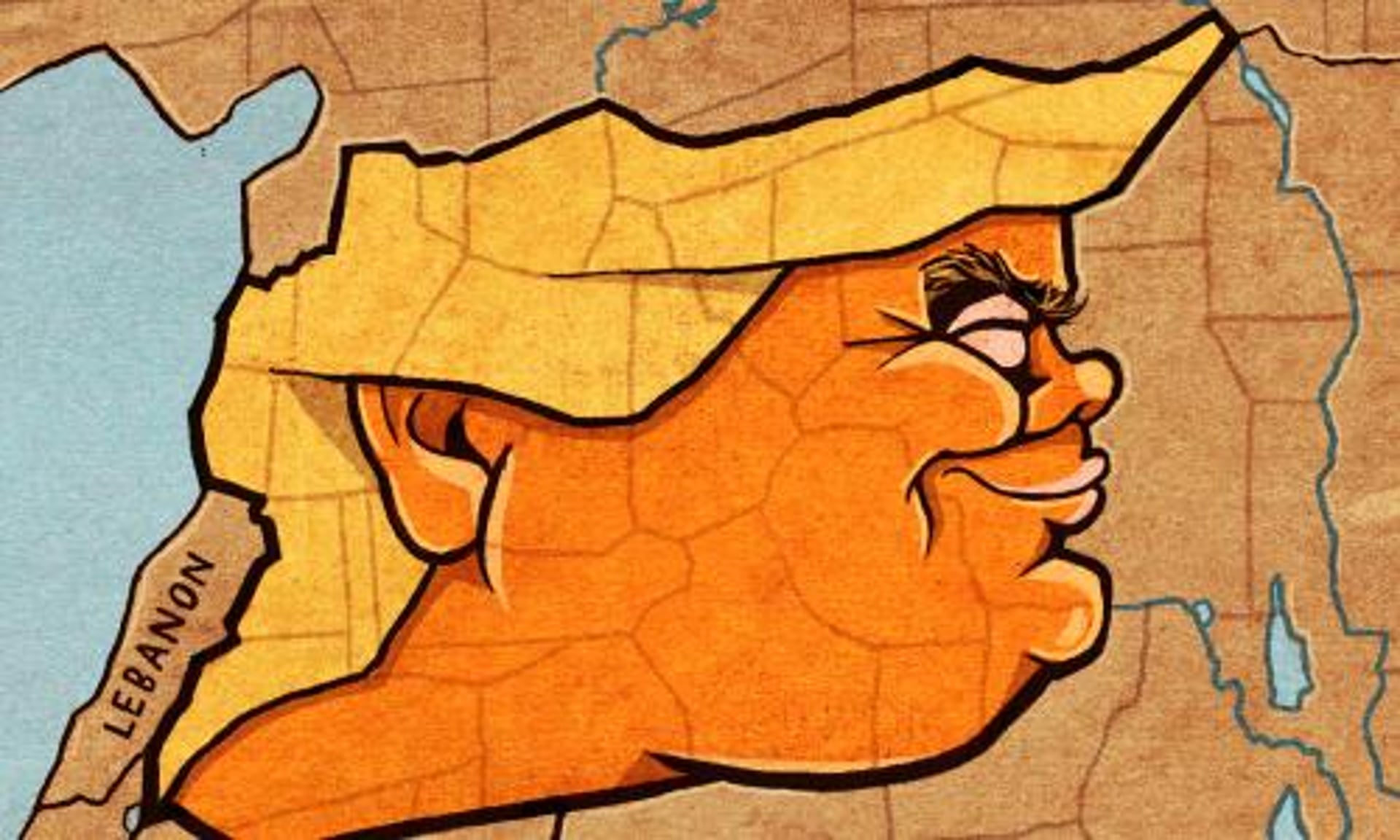 Image result for TRUMP strike on Syrian CARTOON