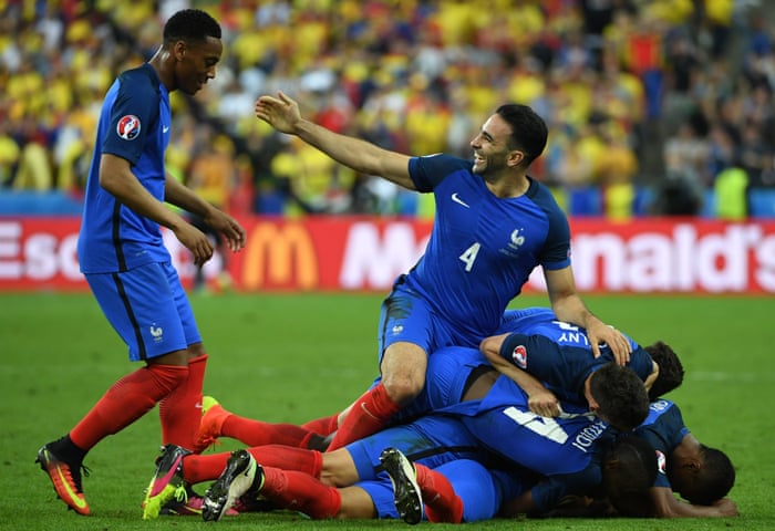 France 2 1 Romania Euro 16 Opening Game As It Happened Football The Guardian France 2 1 Romania Euro 16 Opening Game As It Happened Football The Guardian