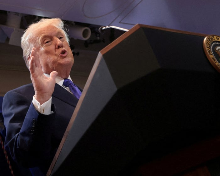 Trump claims he has ‘absolute right’ to impose new tariffs after supreme court blow