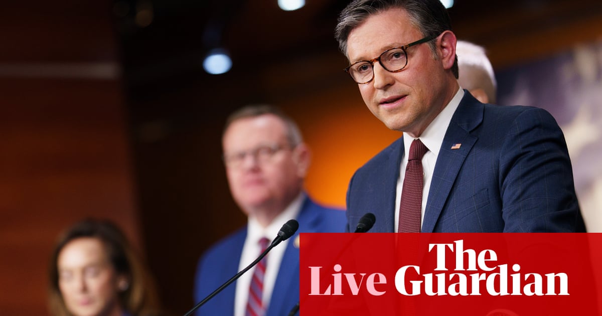 Trump-forward budget proposal imperiling Medicaid narrowly passes in Republican-led House – live