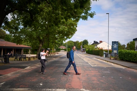 The Guardian’s Richard Partington in Culcheth, his and Andy Burnham’s hometown