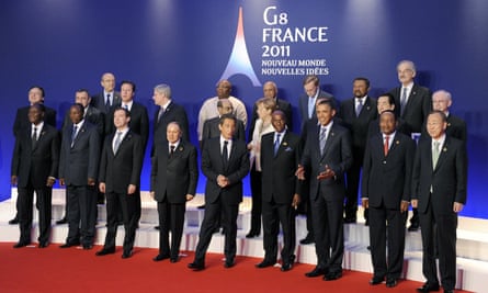 G8 summit in Deauville, France in May 2011