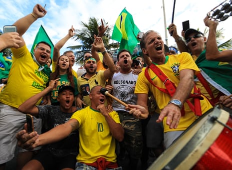 Brazilians on Sunday were weighing their hunger for radical change against fears that Bolsonaro, the presidential front-runner, could threaten democracy as they cast ballots in the culmination of a bitter campaign that split many families and was frequently marred by violence.