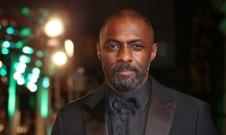 ‘Only 20% of the films that black people watch feature predominantly black casts’ … Idris Elba at the Bafta awards.