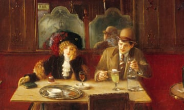 Painting: Au café, dit l’Absinthe by Jean Beraud.