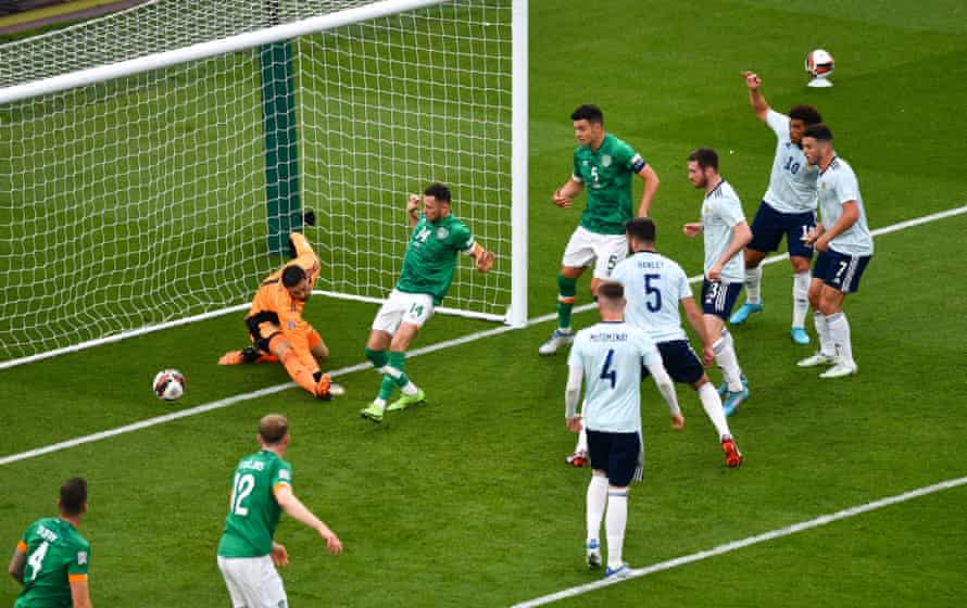 Republic of Ireland v Scotland: Nations League – live! | Nations League 5 Alan Browne makes the breakthrough in Dublin.