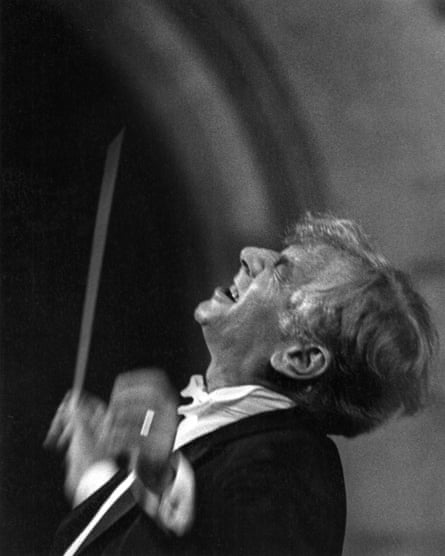 ‘He was a one-off’ … the real Bernstein in Ely Cathedral.