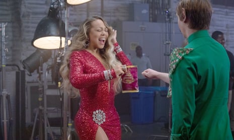 Mariah Carey stars in this year’s Christmas advert for the crisp brand.