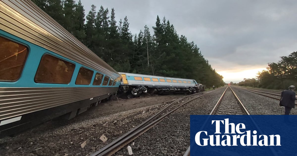 Two dead after Sydney to Melbourne XPT train derails in Victoria
