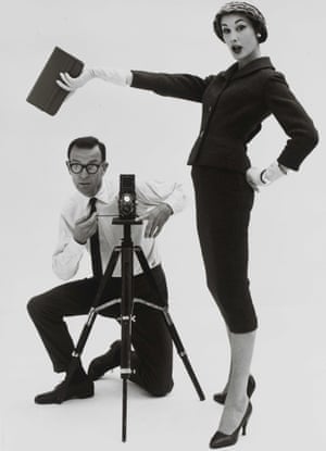 John French and Daphne Abrams in a tailored suit, published in the TV Times, 1957