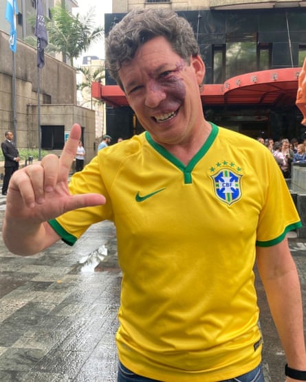 Leftwing Brazilians hope to reclaim football jersey from Bolsonaro movement