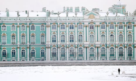 A view of the State Hermitage Museum