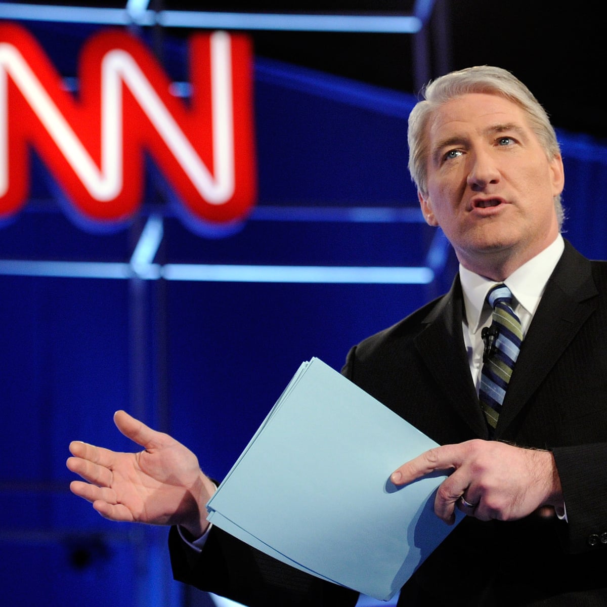 CNN's John King, cult hero of US election, nominated for UK award, CNN