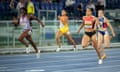 Mujinga Kambundji edges out Daryll Neita in the 200m at the European Athletics Championships in Rome.