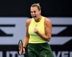 Sabalenka, numero uno, si qualifica per la finale di Brisbane