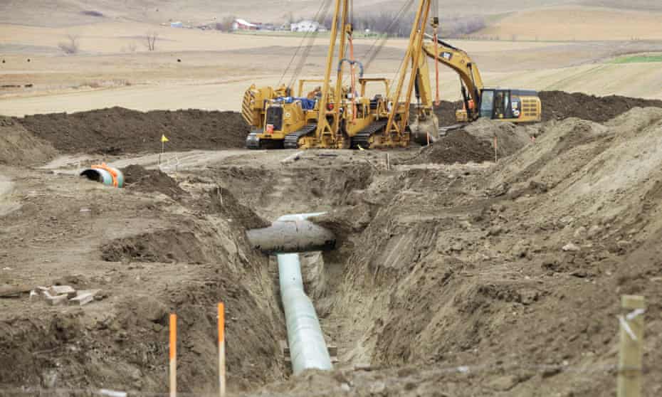 The Dakota Access pipeline inspired huge demonstrations in 2016.
