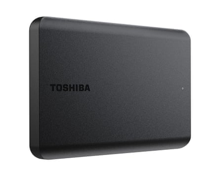 Toshiba Canvio Basics 1TB Portable External Hard Drive USB 3.0.