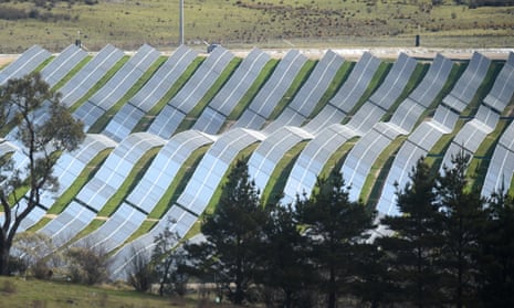 The Royalla solar farm near Canberra.