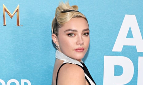 Florence Pugh at a screening of A Good Person in New York earlier this week.