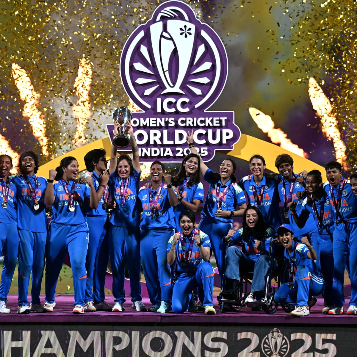 2025 women's cricket world cup standings