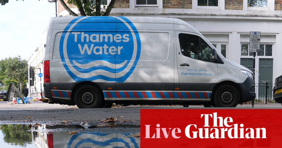 Thames Water profits surge on higher bills, Prada buys Versace for $1.4bn – business live