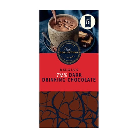 M&S Collection Belgian Dark Drinking Chocolate