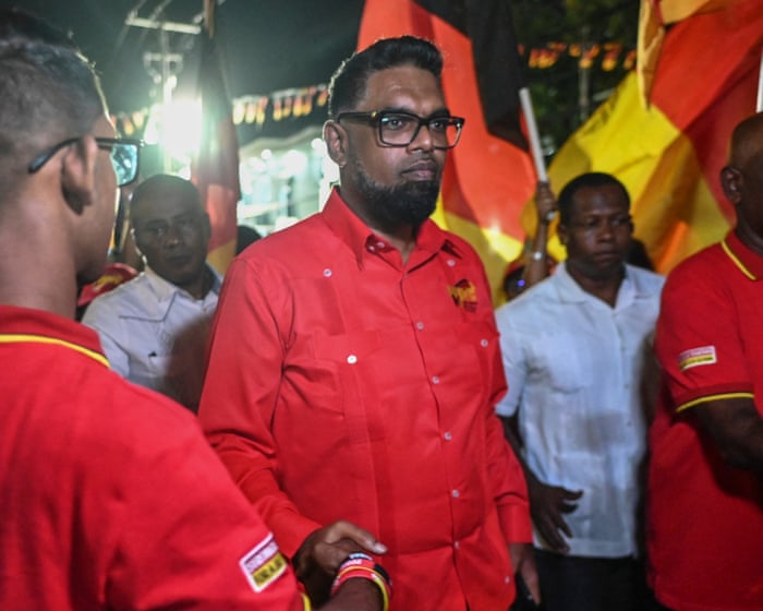 Guyana’s Irfaan Ali looks to ride oil boom to second presidential term