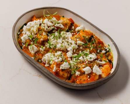 Prawn Saganaki, Cylla, Birmingham.